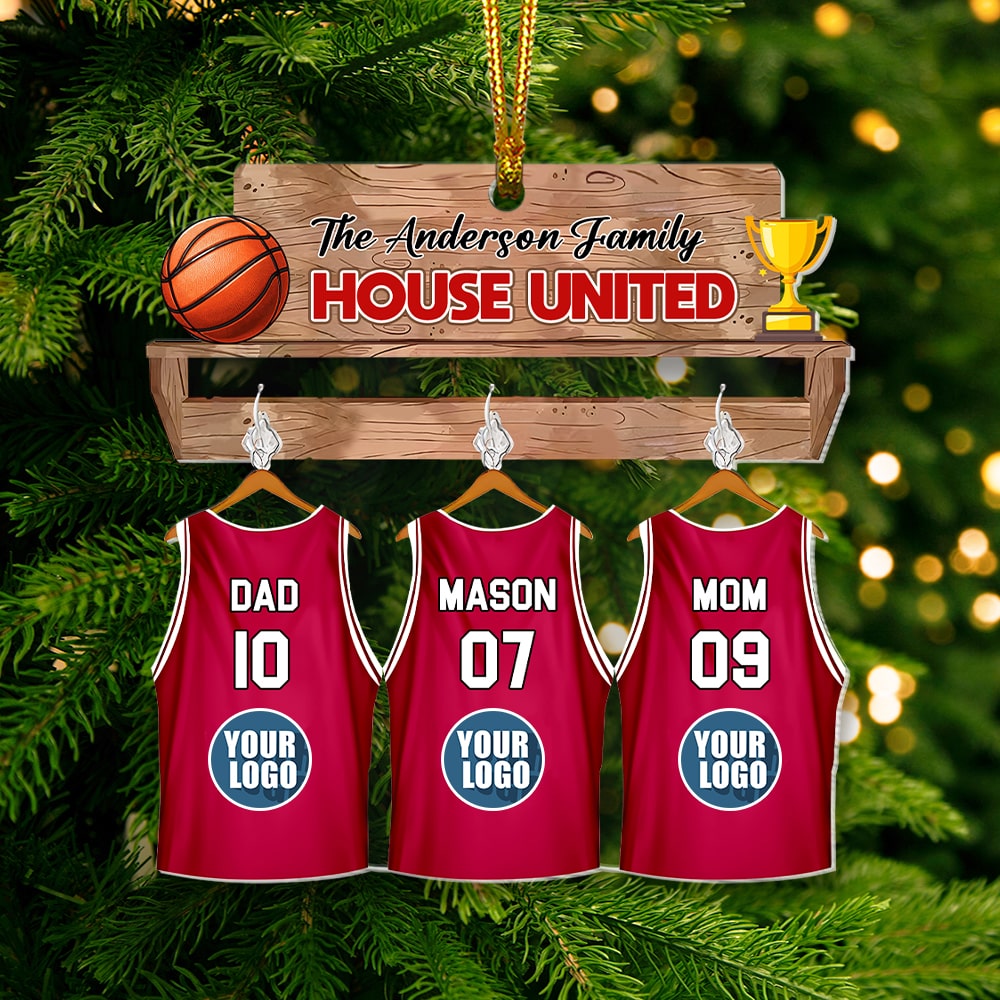 Personalized Gifts For Basketball-Loving Family Christmas Ornament 02Humh141024