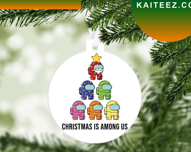 Among Us Christmas Decoration Ornament