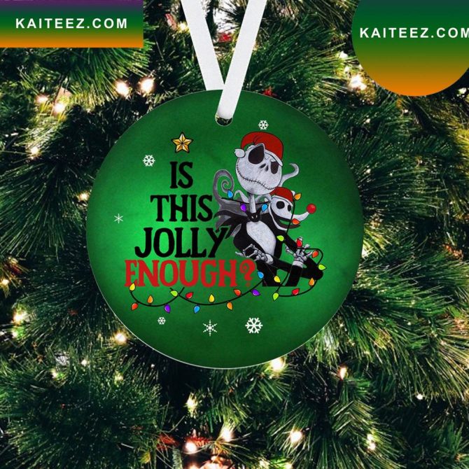Christmas Jack Skellington Is This Jolly Enough Christmas Ornament