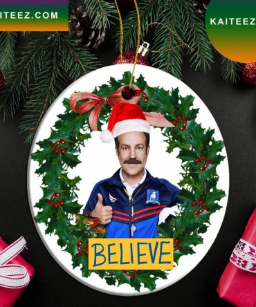 Ted Lasso Tv Show Christmas Tree Hanging Christmas Ornament