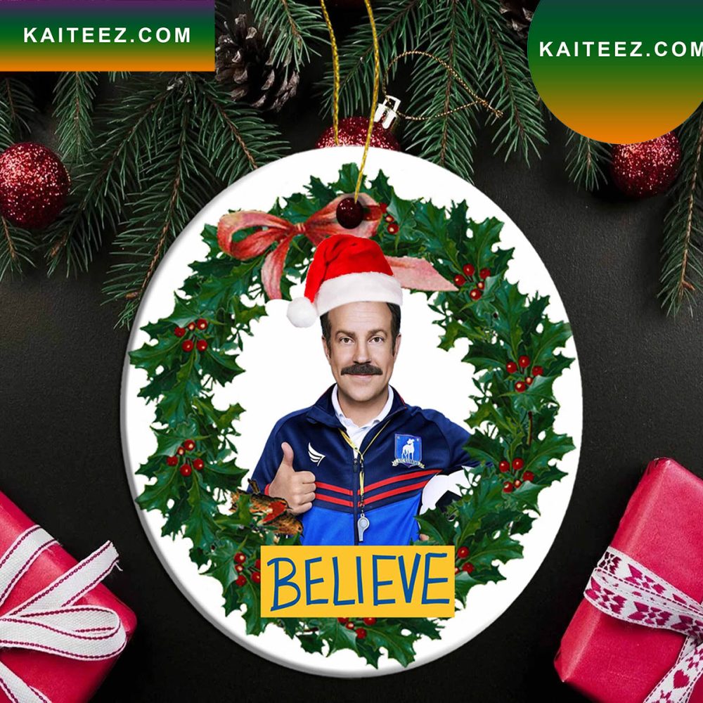 Ted Lasso Tv Show Christmas Tree Hanging Christmas Ornament