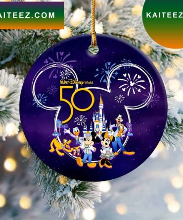Walt Magic World 50Th Anniversary Ornaments