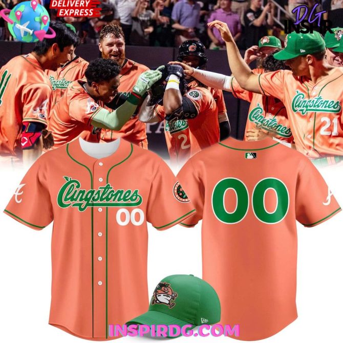 2025 Columbus Clingstones X Peach Special Baseball Jersey