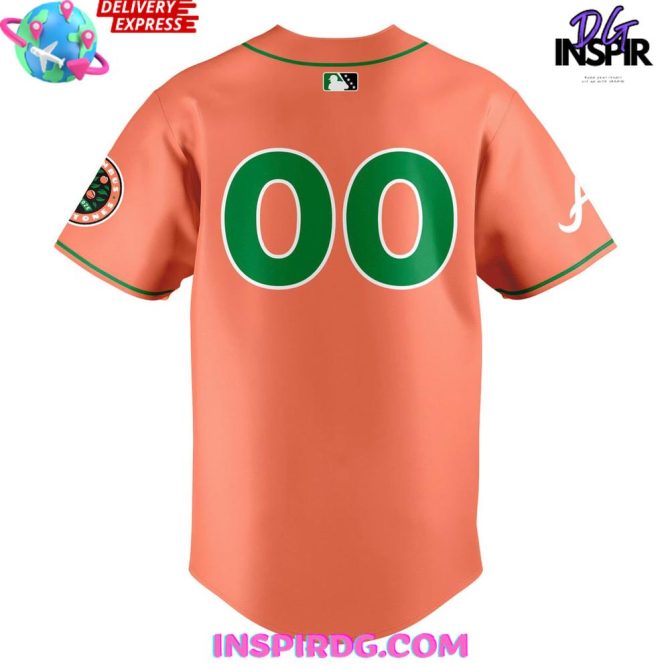 2025 Columbus Clingstones X Peach Special Baseball Jersey - Image 3
