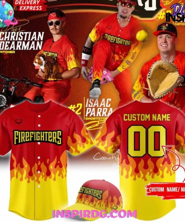 2025 Firefighters Game Day Special Baseball Jersey
