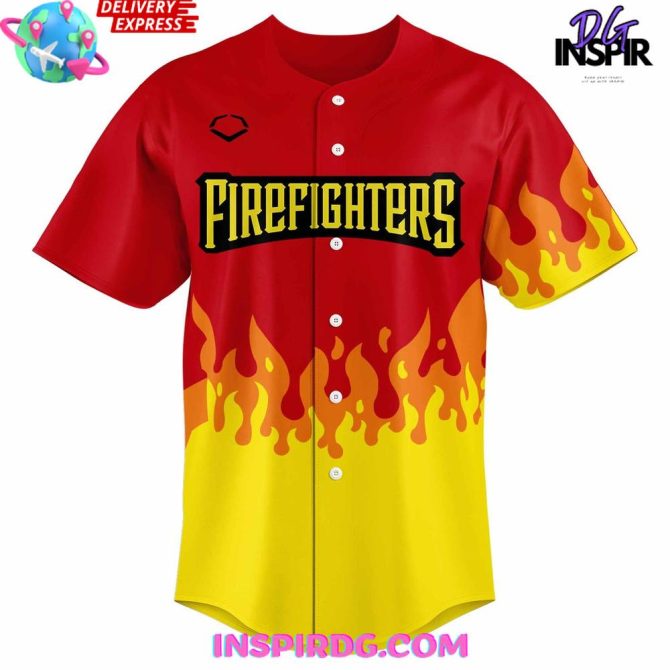 2025 Firefighters Game Day Special Baseball Jersey - Image 2
