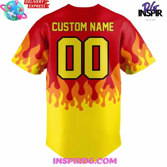 2025 Firefighters Game Day Special Baseball Jersey - Image 3