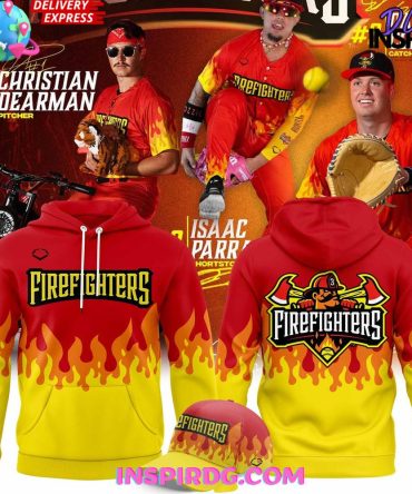 2025 Firefighters Game Day Special All Over Print Hoodie
