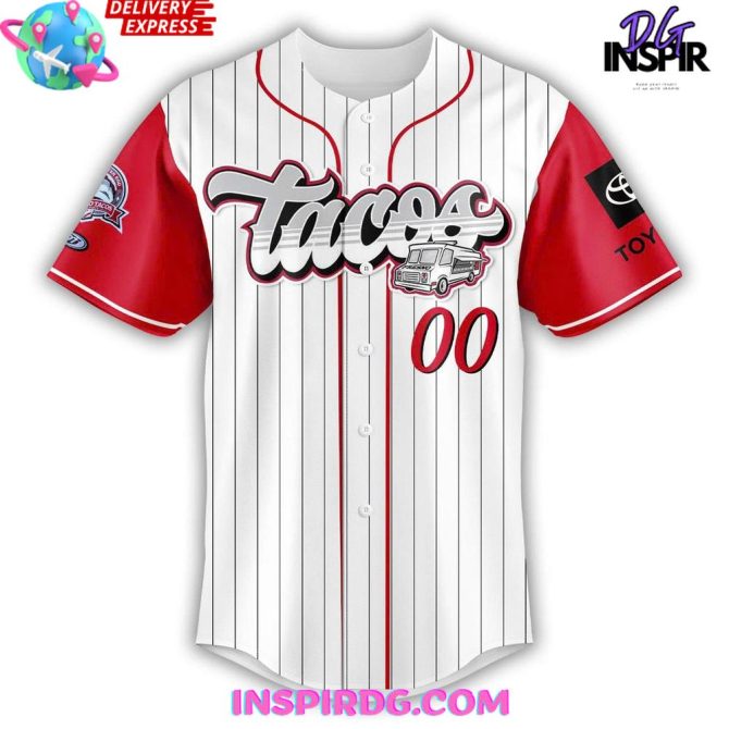 2025 Fresno Tacos Night Special Edition Baseball Jersey - Image 2