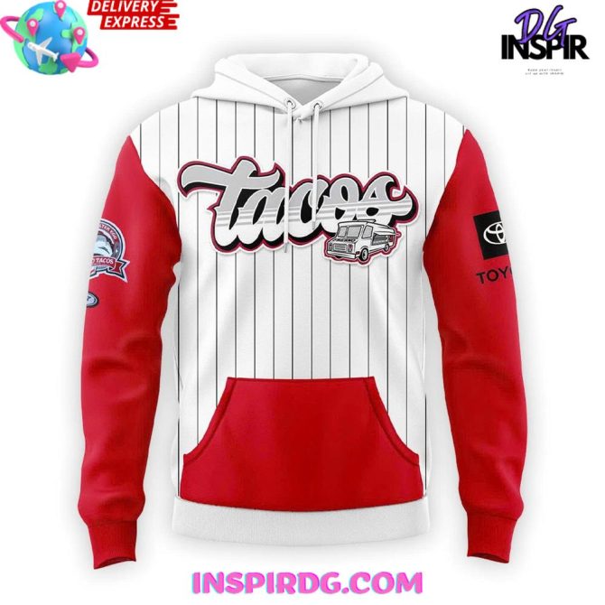 2025 Fresno Tacos Night Special Edition All Over Print Hoodie - Image 2