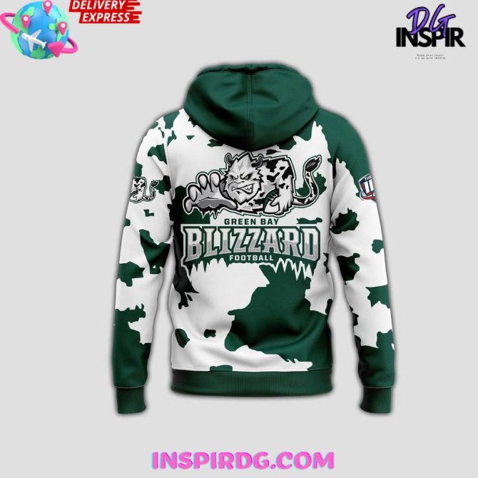 2025 Green Bay Blizzard X Dairy Night Special All Over Print Hoodie - Image 3