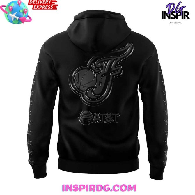 2025 Indiana Fever Back In Black Limited All Over Print Hoodie - Image 3