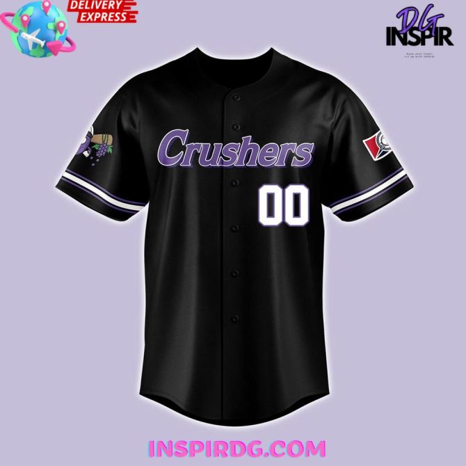 2025 Lake Erie Crushers Edition Black Jersey - Image 2