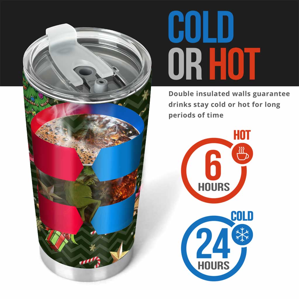 Merry Christmas - Personalized Stole Christmas Tumbler Grinch Tumbler - Image 5