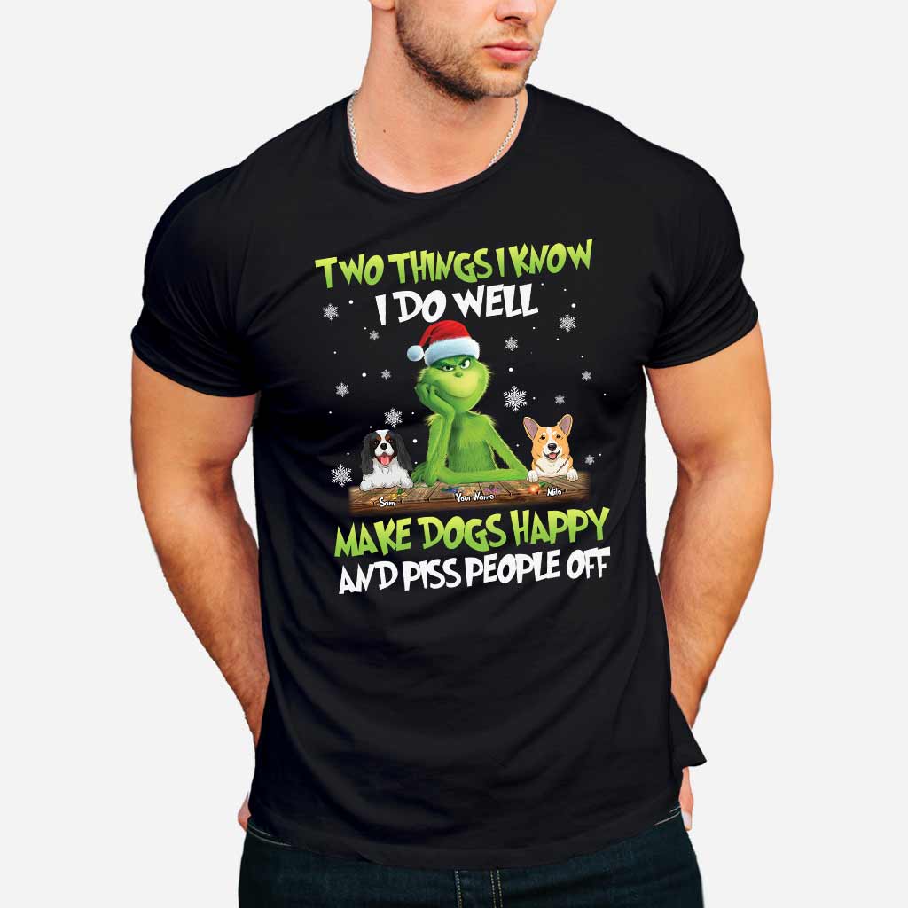 Two Things I Know - Personalized Stole Christmas T-Shirt And Hoodie Grinch T Shirt And Hoodie, Tee And Hoodie, Tshirt And Hoodie - Image 3
