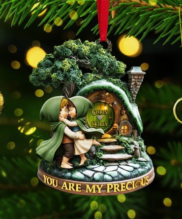 Couple At Fantasy Home Christmas Ornament, Personalized Gifts For Couple 03Qhta180925
