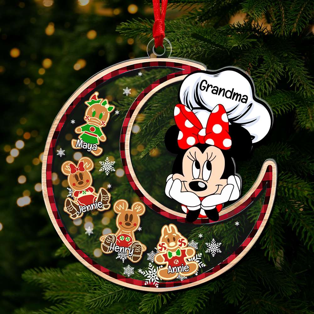 Personalized Gifts For Grandma, Christmas Shaker Ornament 04Tolu171024
