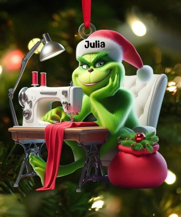 Personalized Funny Gifts For Sewing Lovers Christmas Ornament 02Phpu221124