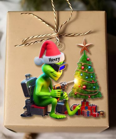 Personalized Gifts For Welder Christmas Ornament 04Ohdt201124