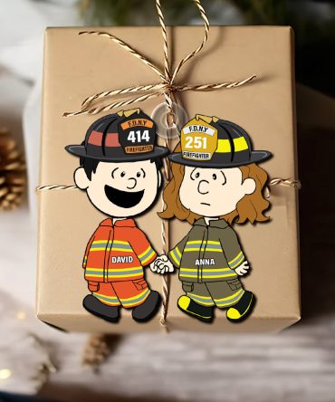 Firefighter Couple Acrylic Ornament 04Qhtn281124-New
