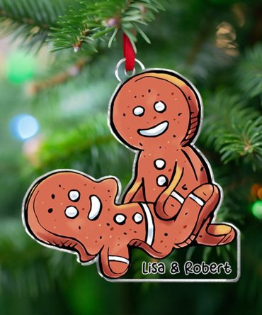 Personalized Funny Gifts For Couple Christmas Naughty Ornament 01Huhu251124