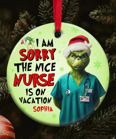 Personalized Gifts For Nurse  Ornament 05Ohqn281024