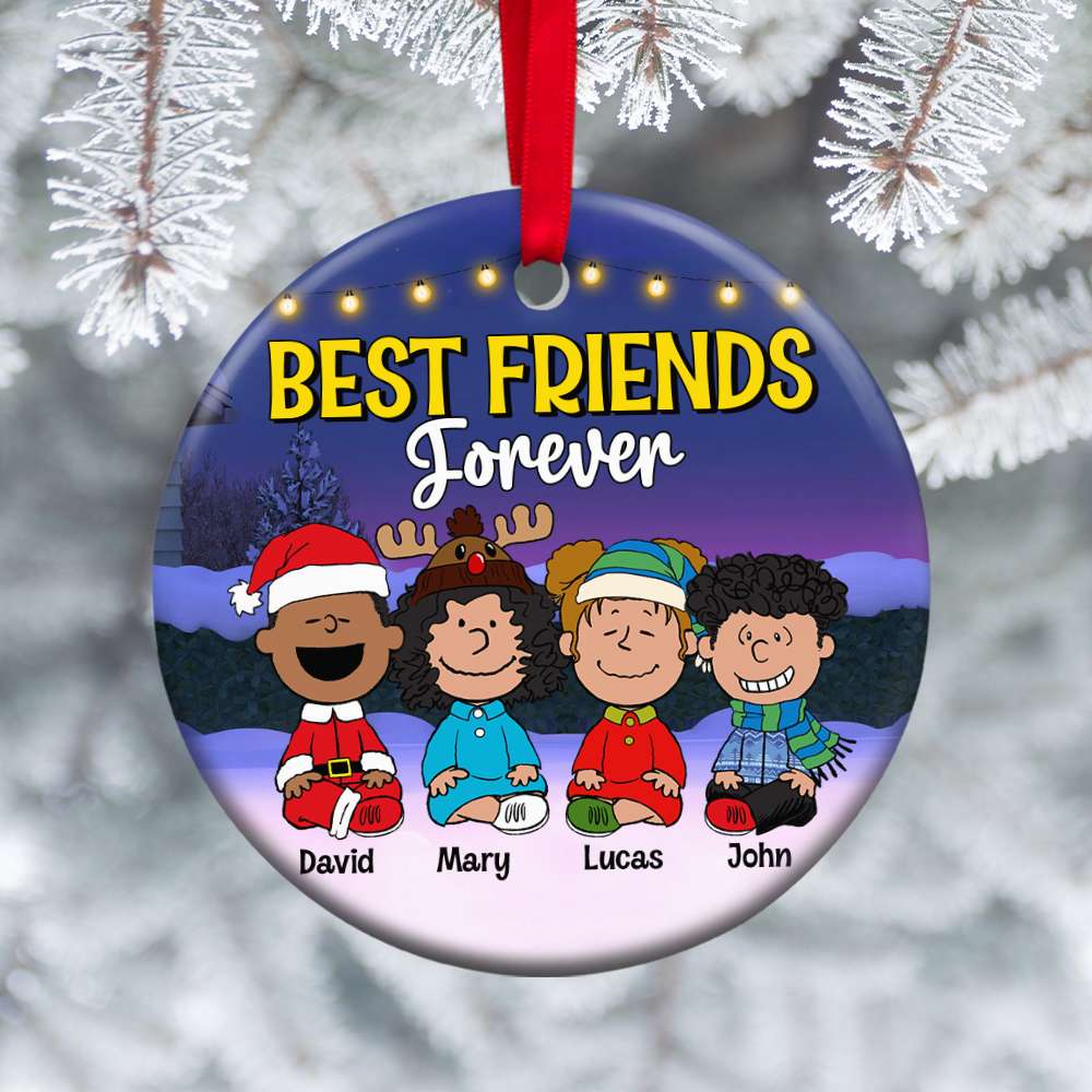 Gift For Friends, Personalized 04Ohtn251023Hh Ornament, Christmas Ornament, Xmas Gifts - Image 2