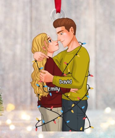 Personalized Gifts For Couple Christmas Ornament 02Acpu111124Da