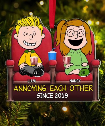 Personalized Gifts For Movie Couple Christmas Ornament 04Ohpu081124Hh