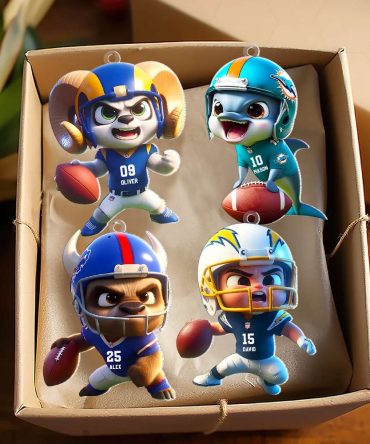 Personalized Gifts For Football Lovers Christmas Ornament 01Humh221124