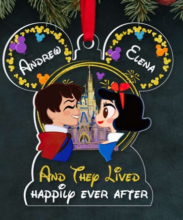 Personalized Gifts For Couple Ornament, Fairy Tale Couple 01Nadt190824