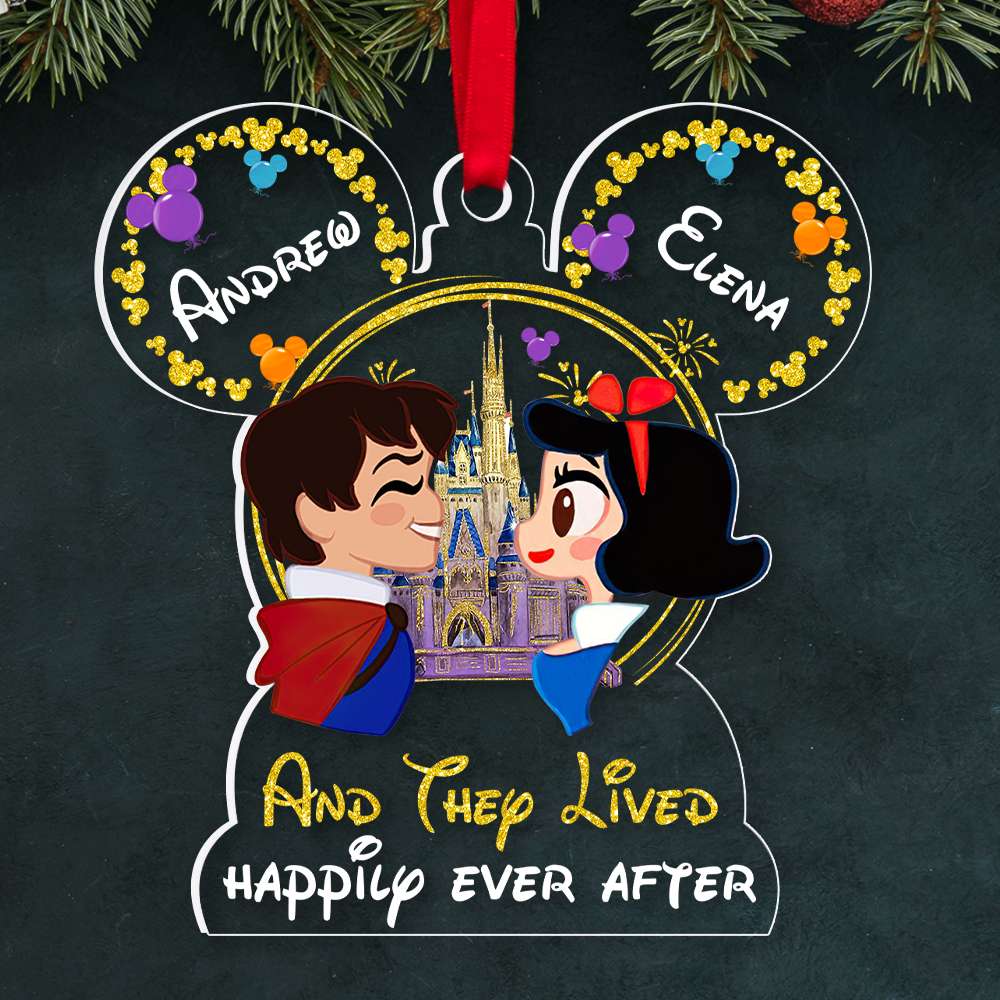 Personalized Gifts For Couple Ornament, Fairy Tale Couple 01Nadt190824