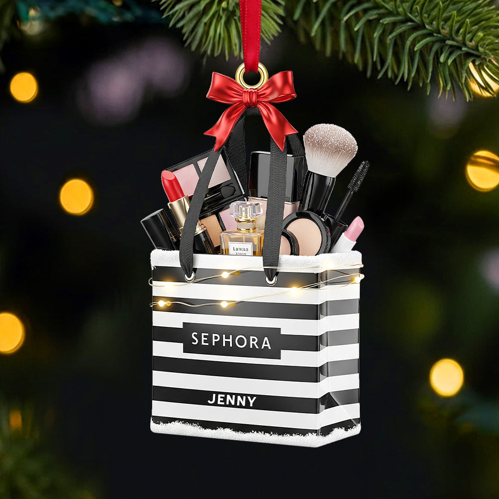 Personalized Gifts For Makeup Lovers Christmas Ornament 02Natn151025