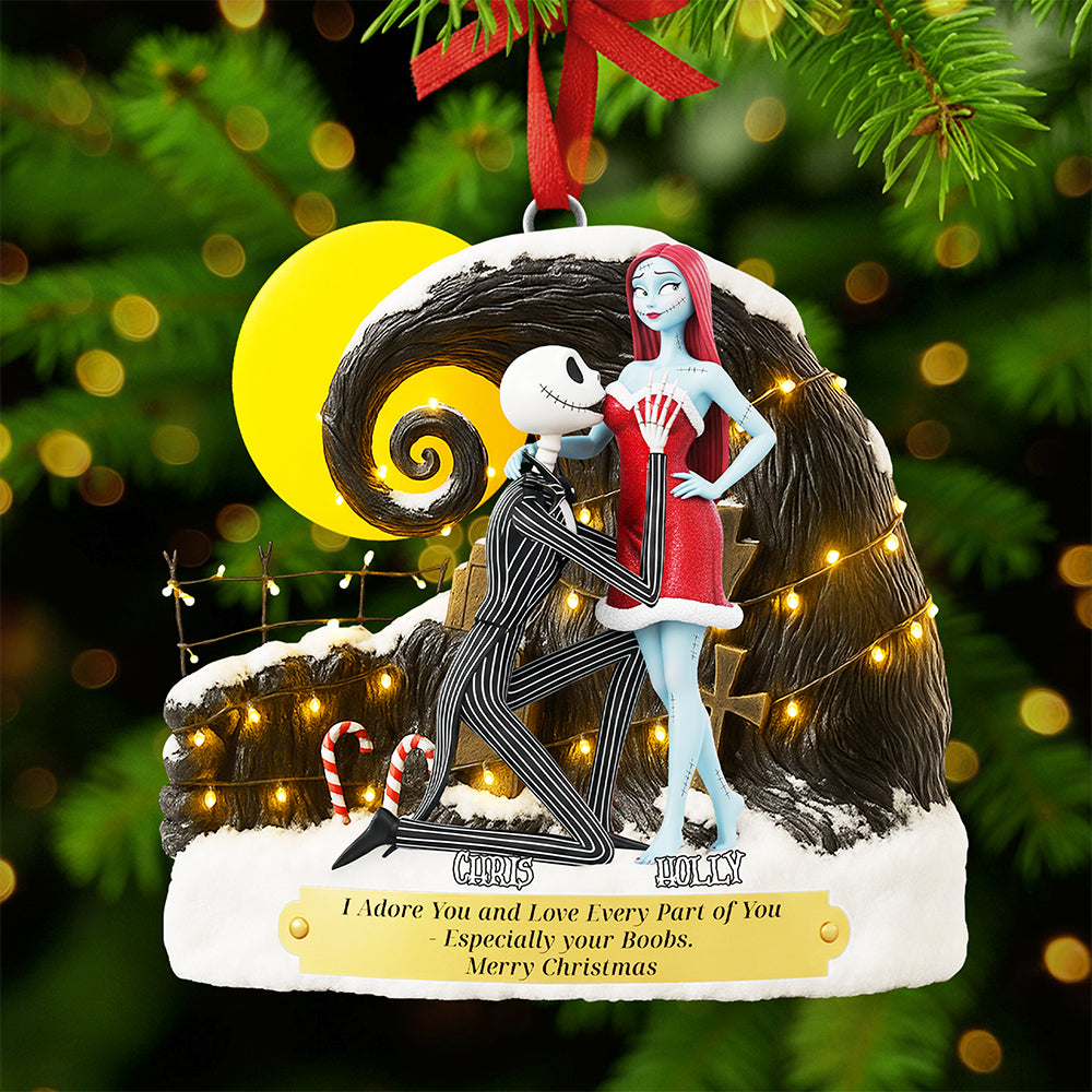 Personalized Gifts For Couple Christmas Ornament 01Ohta170925 - Image 3
