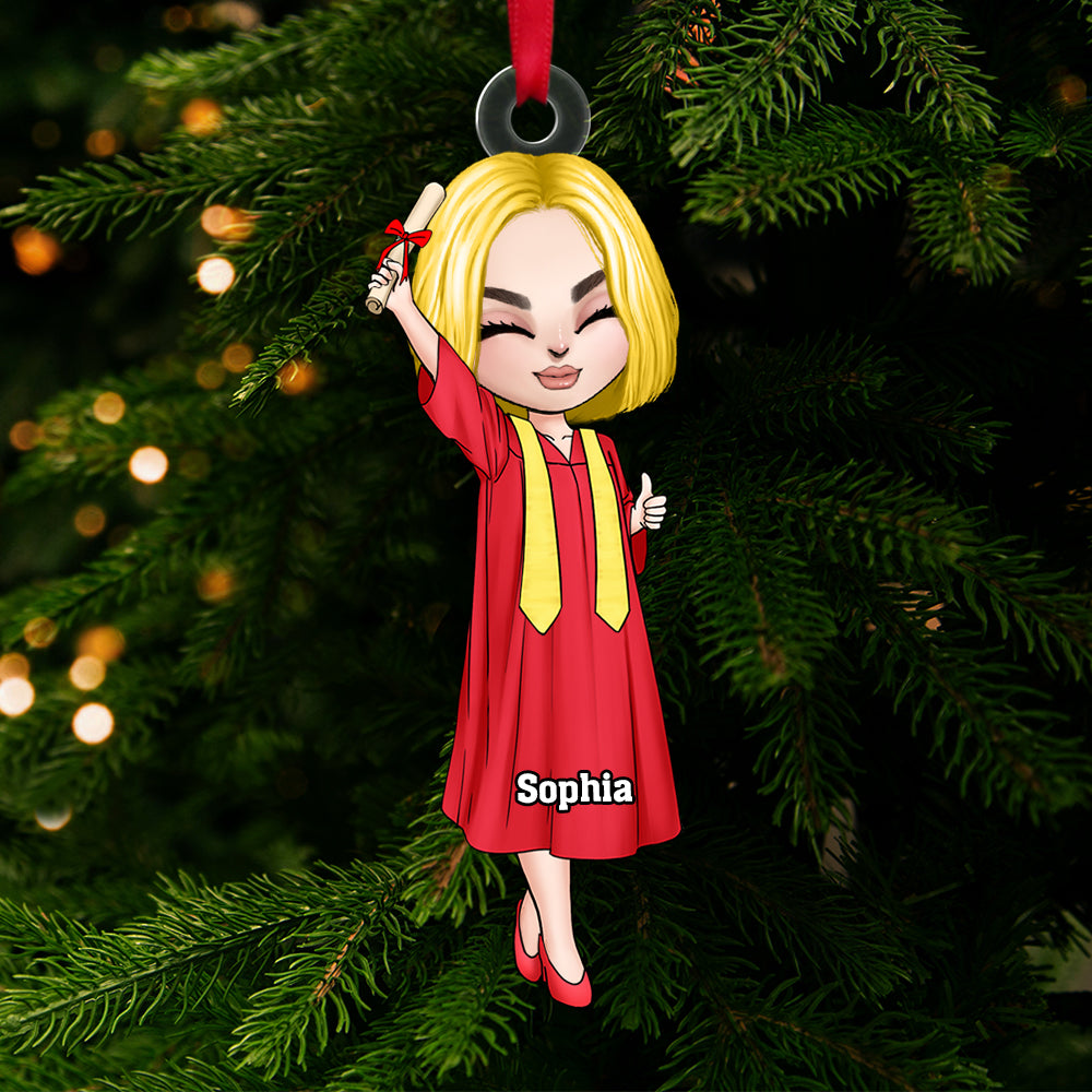 Personalized Gifts For Graduates Christmas Ornament 02Actn121124