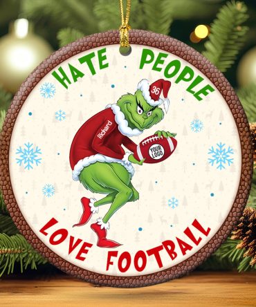 Personalized Christmas Gifts For Football Fans  Ornament 01Ohqn281024