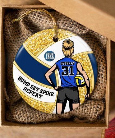 Personalized Gifts For Volleyball Players Ornament 01Hudt291024Tm