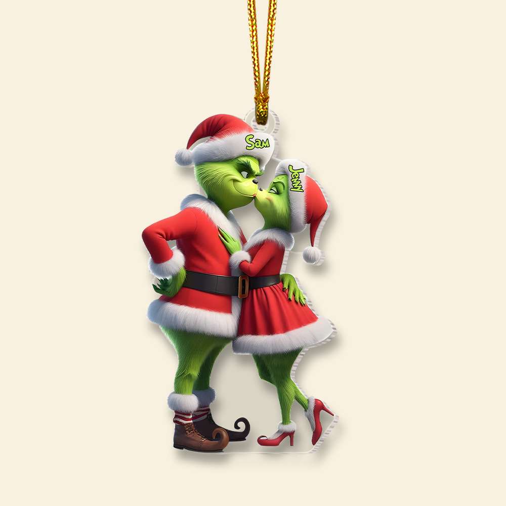 Personalized Gifts For Couple Christmas Ornament 03Ohmh091124 - Image 2