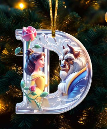 Custom Alphabet Letter Christmas Gifts For Movie Lovers Acrylic Ornament 03Ohmh211024