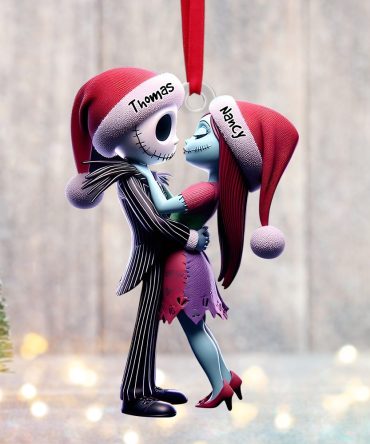 Personalized Gifts For Horror Couple Christmas Ornament 01Ohpu131124
