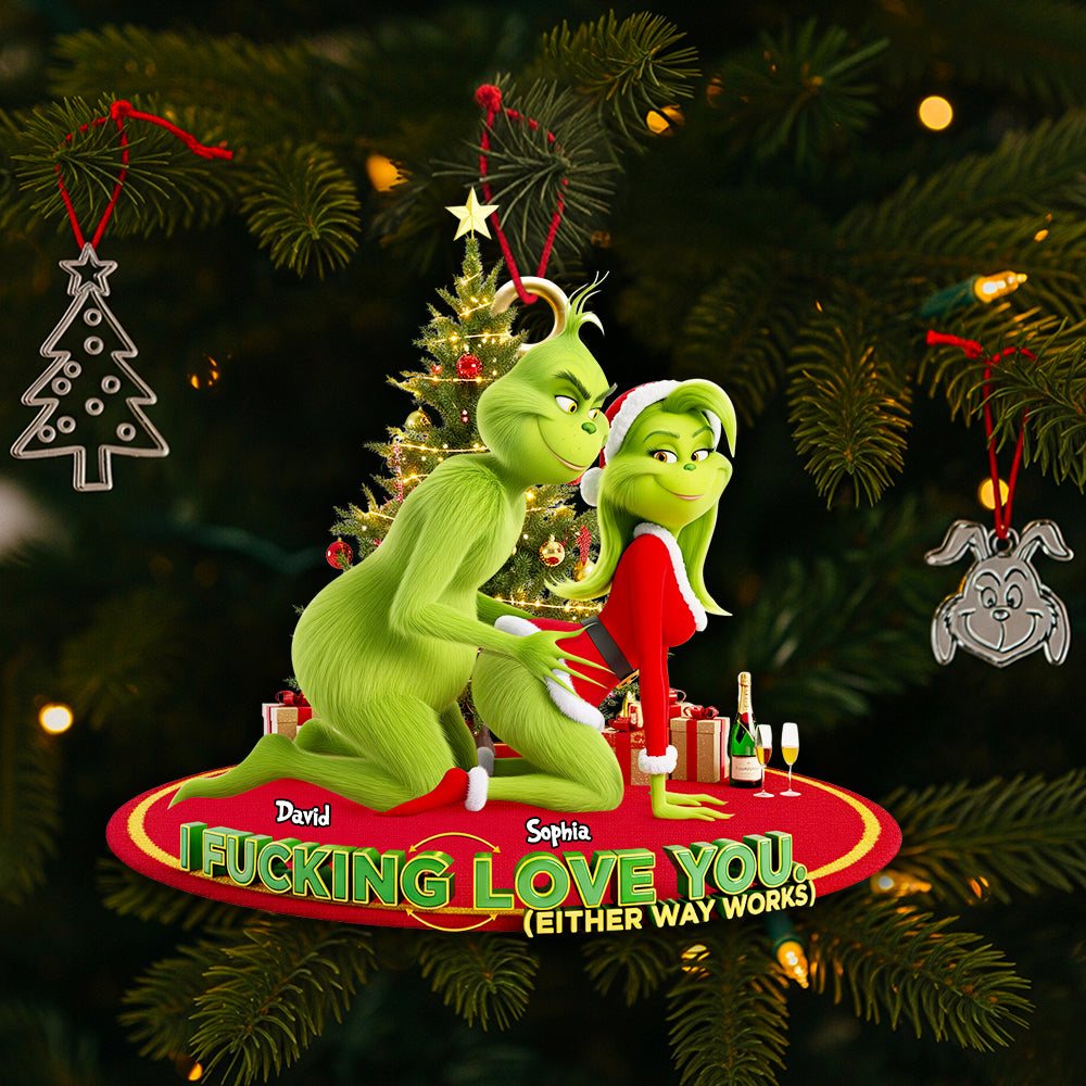 Personalized Gifts For Couple Christmas Ornament 01Ohdt110925 - Image 3