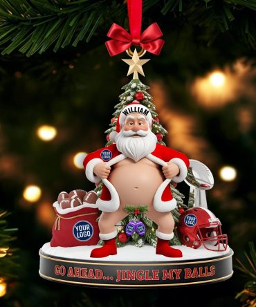 Game On Santa! Christmas Ornament Personalized Gifts For True Fans 03Ohlu211025
