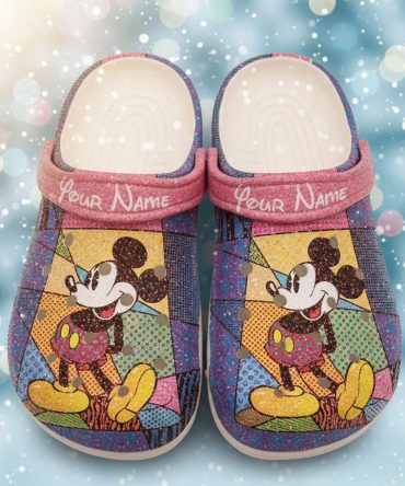 Personalized Enchanting Mickey Mouse Crocs Clog Shoes - Discover Comfort And Style Clog Shoes Unisex Clogs Garden Shoes