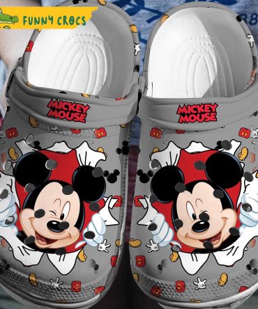 3D Mickey Mouse Fans Disney Crocs - Discover Comfort And Style Clog Shoes Unisex Clogs Garden Shoes