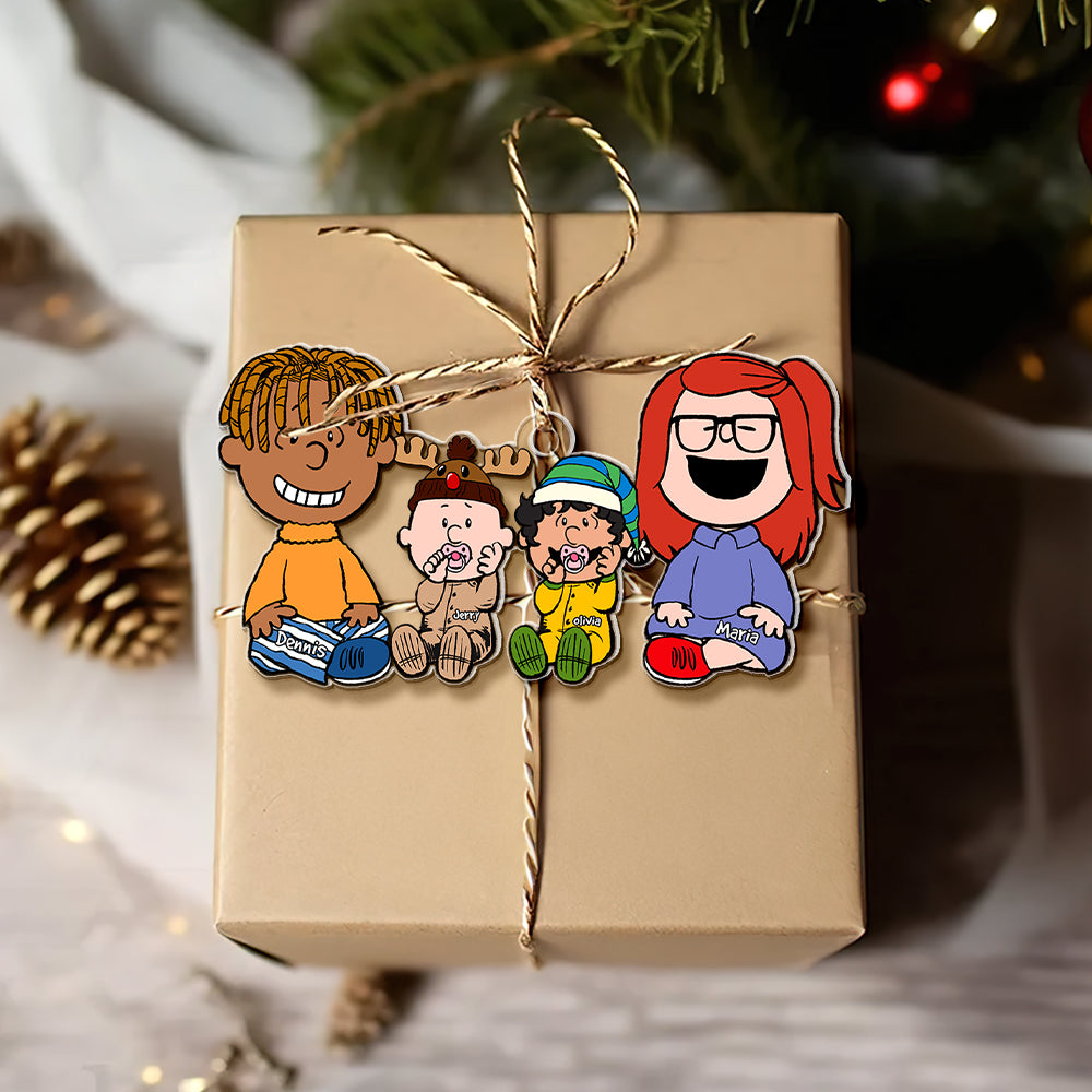 Family Christmas Ornament - Personalized Gifts For Family 05Acqn191124Hh-New - Image 2