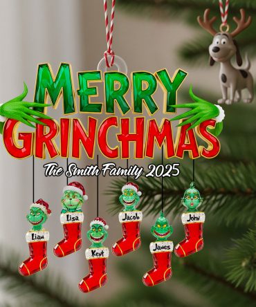 Ruby Socks Family Christmas Ornament Personalized Gifts For Family 01Ohdt260825