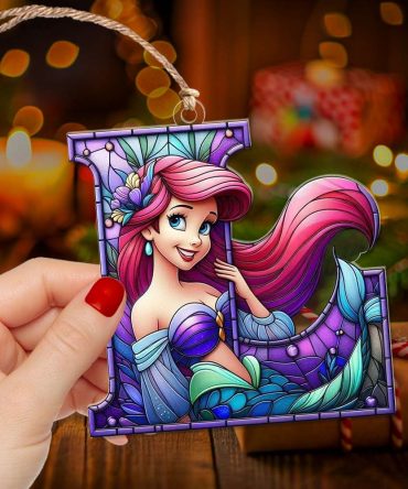 Custom Letter Gifts For Movie Fan Ornament Christmas 03Xqlu151024