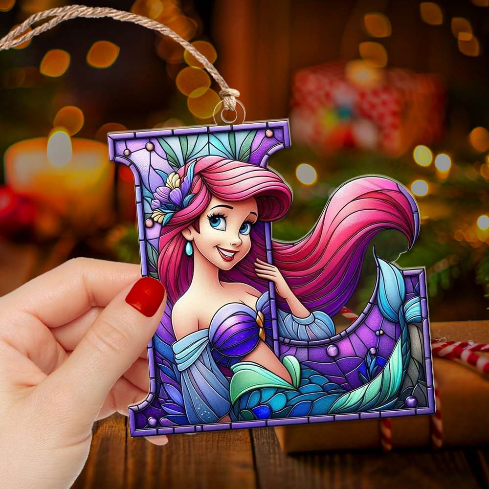 Custom Letter Gifts For Movie Fan Ornament Christmas 03Xqlu151024