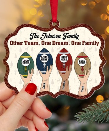 Personalized Gifts For American Football-Loving Family Christmas Ornament 03Ohtn211024
