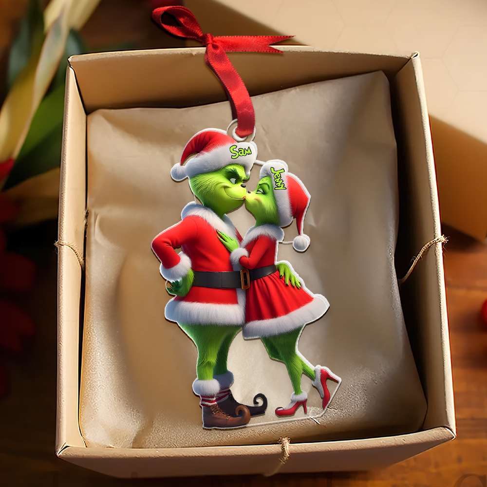Personalized Gifts For Couple Christmas Ornament 03Ohmh091124 - Image 3